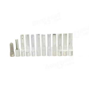 DANIU 12 pins for Electric Cordless Lock Picks Tools Dimple Lock Rotatable Locksmith Tool Set