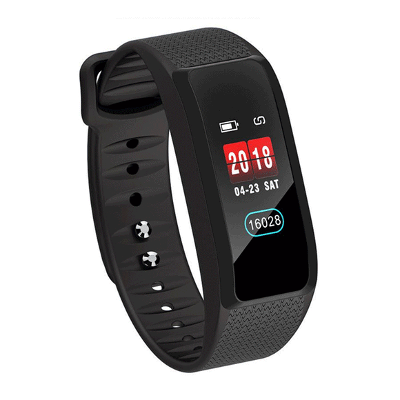 XANES B61 0.96'' IPS Color Screen Waterproof Smart Watch Heart Rate Monitor Fitness Exercise Sports Bracelet Mi Band
