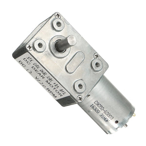 GW370 1-250 RPM 12V 10RPM 120 RPM Motore Ad Ingranaggi Turbo Worm - Foto 9