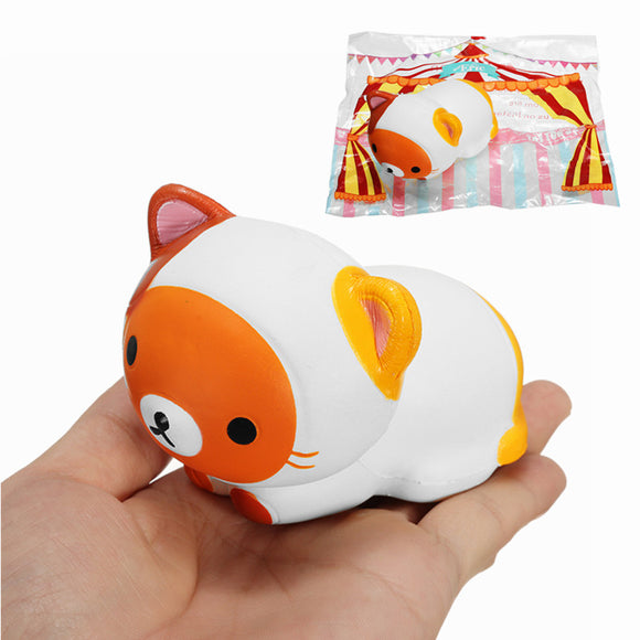 Eric Squishy Bear Cat Palm Civet 8cm Slow Rising Original Packaging Collection Gift Decor Toy