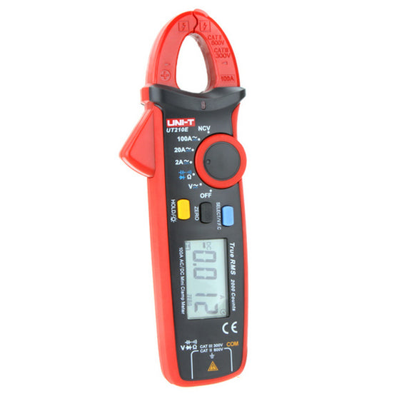 UNI-T UT210E 2000Counts AC/DC Current Mini RMS Clamp Ammeter Digital Auto Range