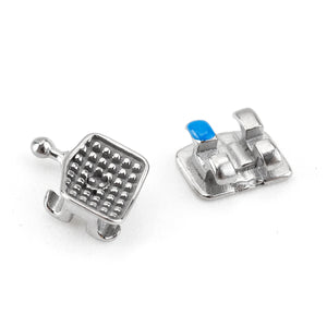 10PCS/PACK Dental Orthodontic Stainless Steel Bracket Brace Mini Roth+MBT Teeth Orthodontics Brackets