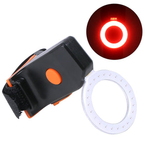 Creative High Brightness LED Safety Warning Bike Taillight IPX6 Waterproof 5 Modes Cycling