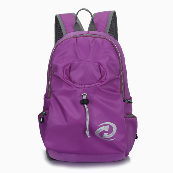 Women Nylon Casual Laptop Backpack Travel Knapsack