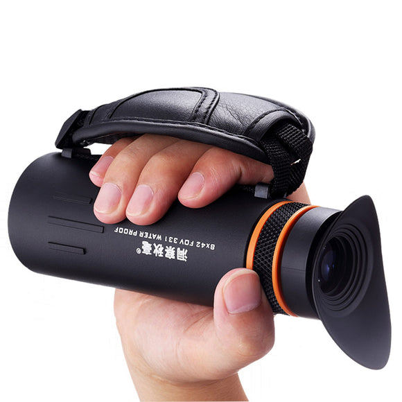 IPRee 842 HD Night Vision Handheld Monocular Outdoor Camping Travel Clear Zoom Optical Telescope