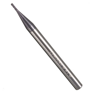 Drillpro 1mm 4 Flutes End Mill Cutter 50mm Length Tungsten Carbide Milling Cutter CNC Tool