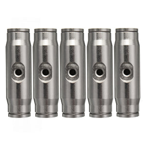 5pcs Slip Lok Coupling Tee 3/16 Inch Compression Coupling OD Tubing for 9.52PE Tube Quick Adapter