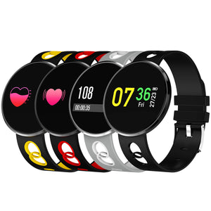 KALOAD CF006H Color Screen Heart Rate Blood Pressure Monitor IP67 Waterproof Smart Sports Bracelet