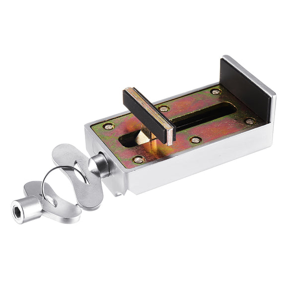 Zinc Alloy Door Window Limit Lock Sliding Window Security Lock Adjustable Thickness Anti-Slip