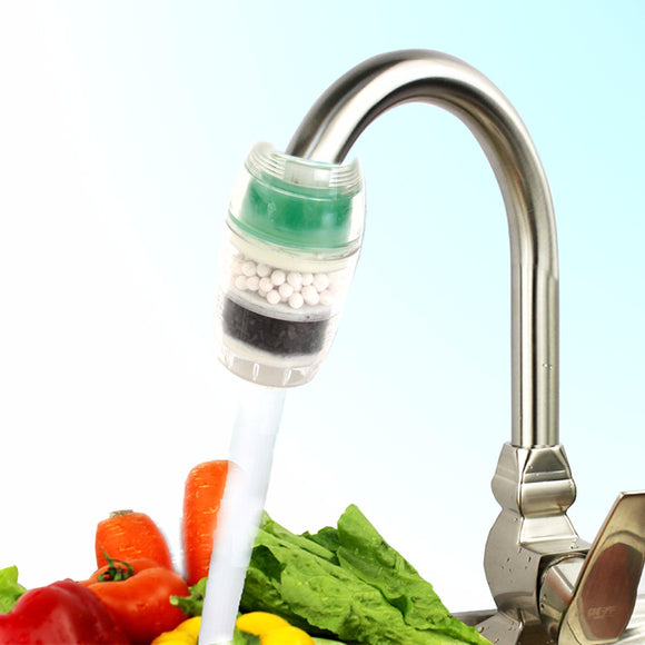 Coconut Carbon Faucet Tap Water Clean Purifier Home Kitchen Water Purify Filter Tool