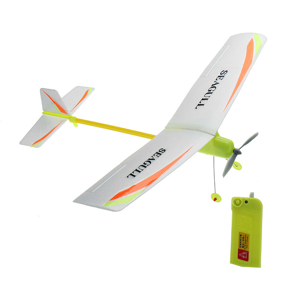 DIY Electricity Airplane Plane Toy Glider Aircraft asy Assembly Gift