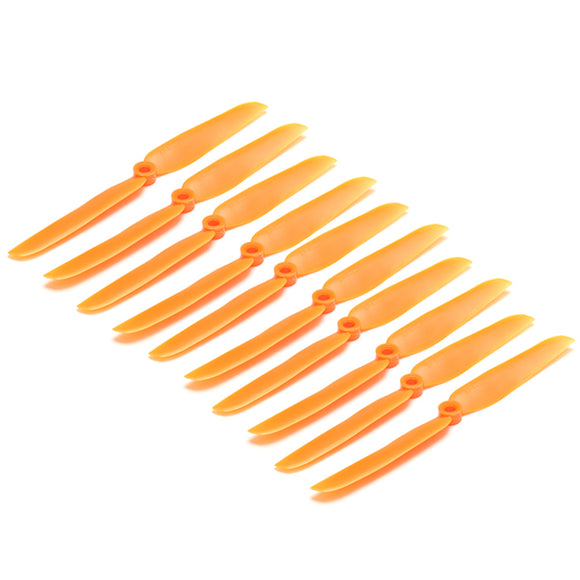 10pcs Gemfan 6030 ABS Direct Drive Orange Propeller Blade