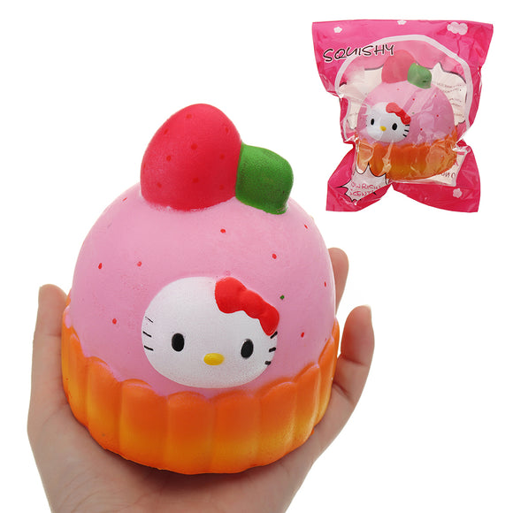 Girls Cake Squishy 12*10CM Slow Rising With Packaging Collection Gift Soft Toy