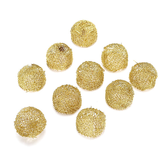 10Pcs Pipe Screen Filter Ball Combustion-supporting  Reticular Ball Replacement Tools Kit