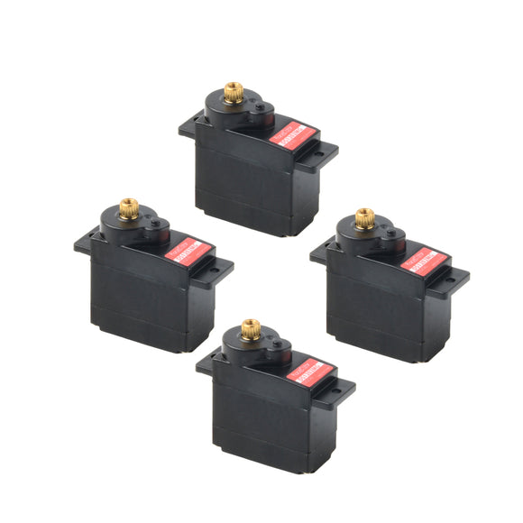 4PCS Racerstar DS1202MG 12g 180 Metal Gear Digital Micro Servo For RC Helicopter Airplane Robot