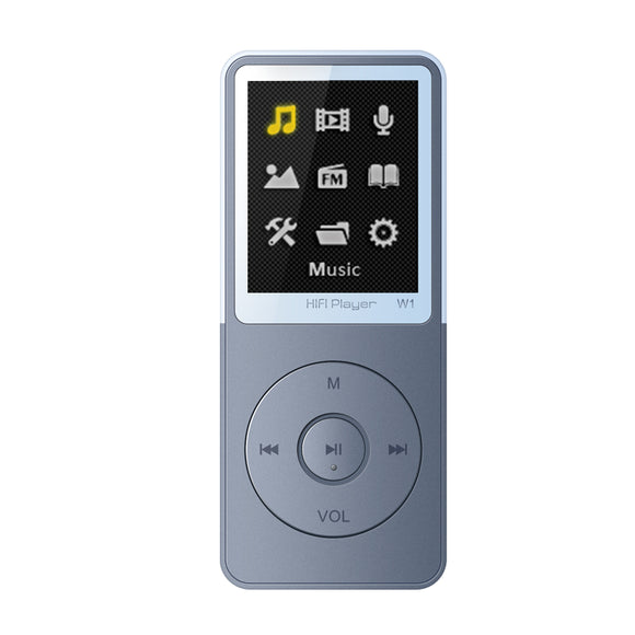 IQQ W1 8GB Lossless MP3 Music Player with Speaker FM Support Ebooks Record