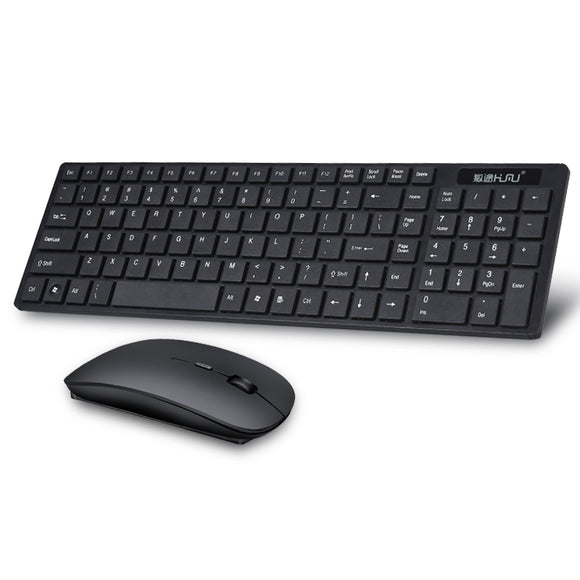 104 Keys 2.4G Wireless Keyboard + Mouse For PC Laptop Macbook