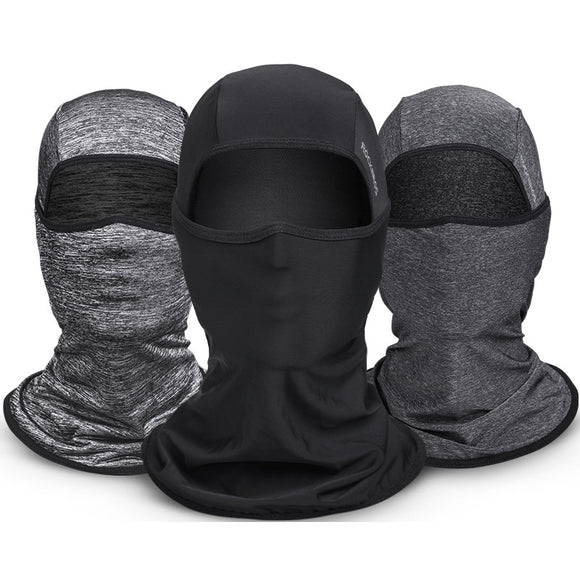 ROCKBROS Ice Silk Fabric Cycling Headgear Mask Face Mask Bike Bicycle Scarf Summer Anti-UV Face Mas