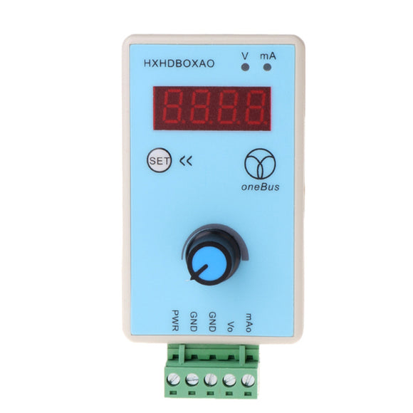 Handheld Adjustable Current Voltage Analog Simulator 0-10V/2-10V 0-20mA Audio Signal Generator