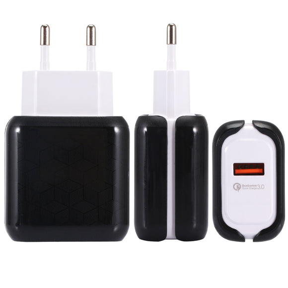 Bakeey 2.4A USB Type C QC3.0 Fast Charging Charger EU Plug Adapter For Xiaomi Mi8 Mi9 HUAWEI P30 S9 S10 S10+ Pocophone