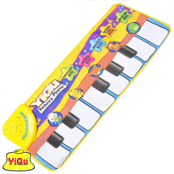 Baby Kids Music Games Carpet Animal Finger Touch Electronic Piano