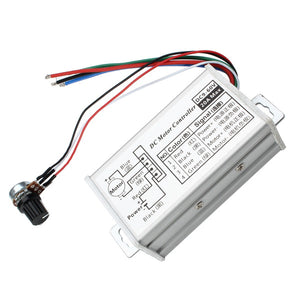 PWM DC 9V 12V 24V 48V 60V 20A Stepless Variable Speed Pulse Width Motor Speed Regulation Switch