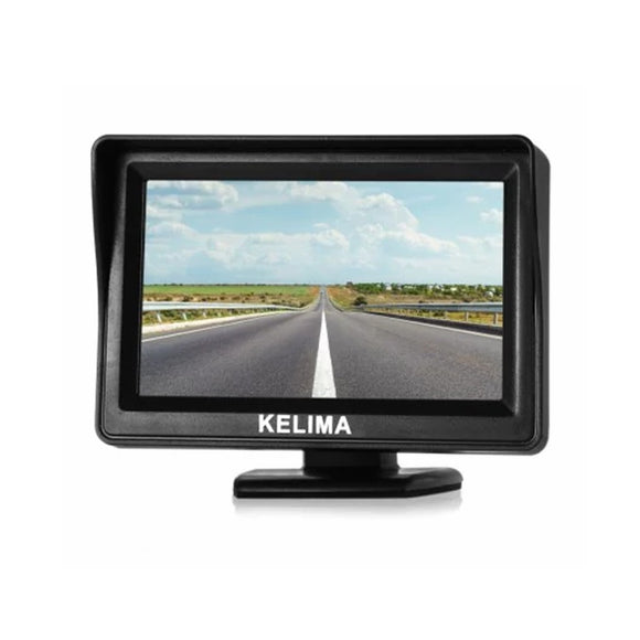 KELIMA 4.3 Inch Two-way AV-in Car Rearview System Car Display