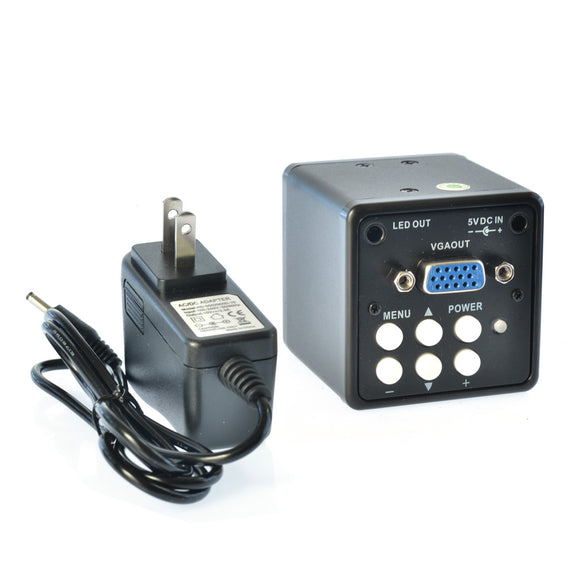 HAYEAR 2.0MP VGA Digital Industrial Microscope Camera 100X Zoom C-mount Lens 7 LCD Monitor 144 LED Adjustable Light