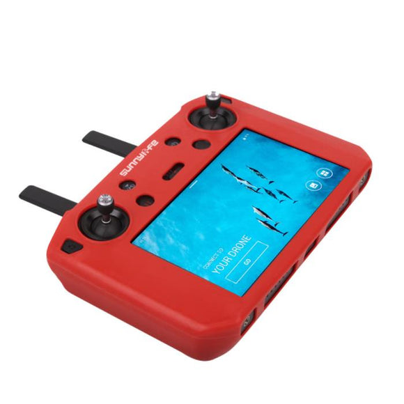 Sunnylife Silicone Protective Cover with Sunhood Soft Shockproof and Anti Falling Protector Sunshade Hood for DJI Mavic 2