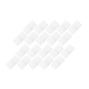 20PCS RJXHOBBY 20x37mm Small Pinned Nylon Hinge Replacement Parts For RC Airplane