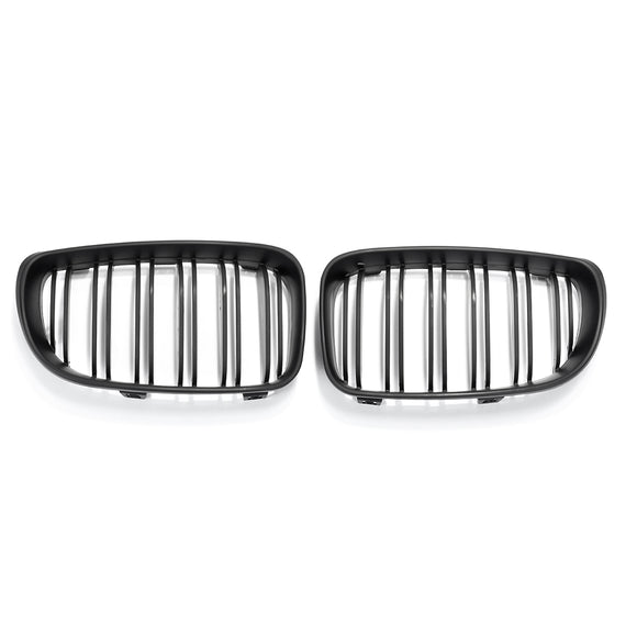 Matte Black Front Kidney Grill Grille For BMW E87 1 Series 08-13
