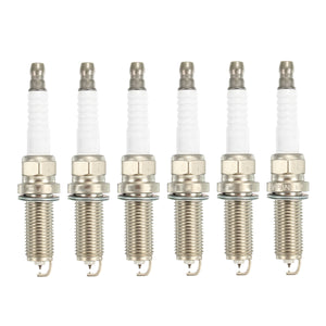 6pcs Spark Plug FXE22HR11 For DENSO OEM# FXE22HR11 For NISSAN Part# 22401-EW61C
