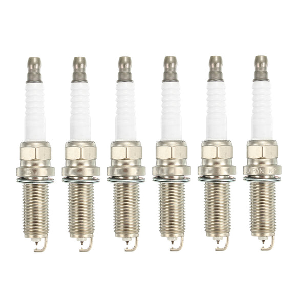 6pcs Spark Plug FXE22HR11 For DENSO OEM# FXE22HR11 For NISSAN Part# 22401-EW61C