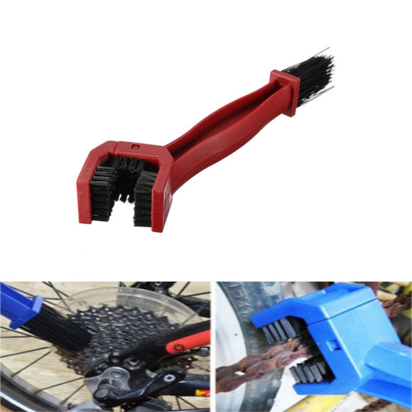 Motorcycle Chain Tire Maintenance Cleaning Brush Brake Dirt Remover