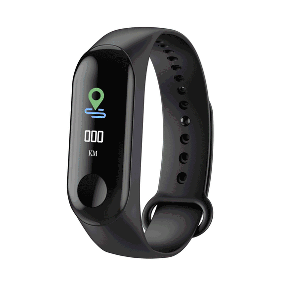 XANES M3C 0.96 Touch Screen Waterproof Smart Bracelet Blood Pressure Monitor Fitness Watch Mi Band