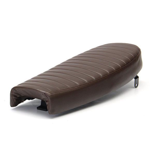 64cm Universal Brown Motorcycle Custom Cafe Racer Seat For Honda/Suzuki/Yamaha