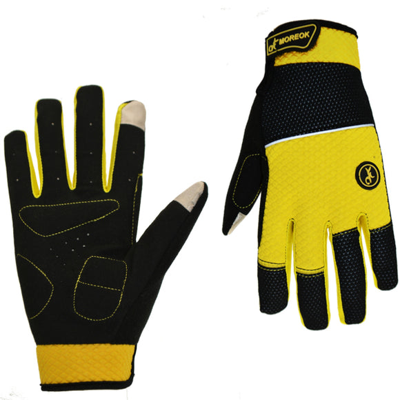 Touch Screen Windproof Warm Thickening Skid-proof Gloves For Cycling Skiing Climbing