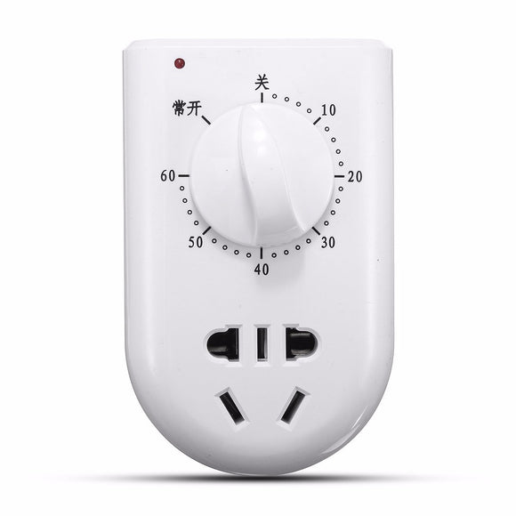 Programmable 60 Minute Wall Outlet Timer Switch Energy Saving Electronic Plug Socket