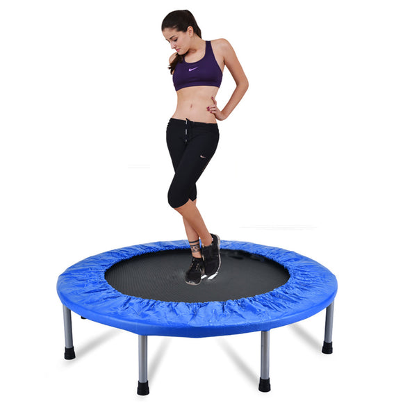 Round Trampoline Spring Safety Pad Cover Folding Jumping Mattress Exercise Gymnastics Mat Airtrack