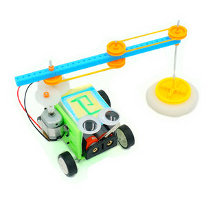 DIY Floor Mopping Robot Electric Sweeping Robot Toy Assembled Toy For Children