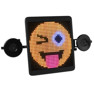 HI.GROOM LED Car Interaction Screen Rear Window Display On-board Sign Light Voice bluetooth Wireless Remote Control Advertising Emoticons Graffiti DIY