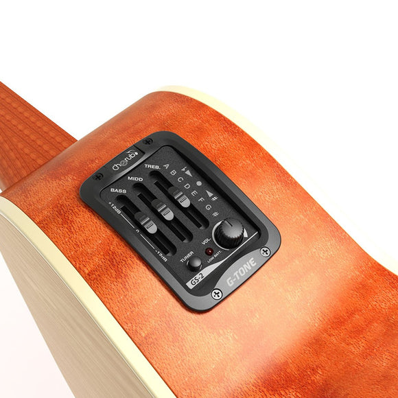 Cherub GS-2 3-Band EQ Equalizer Acoustic Guitar Preamp Pickup