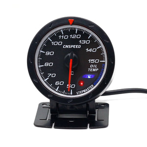 2.5'' 60mm Engine Oil Temp Temperature Gauge LED Pointer Meter 50~150C + Sensor