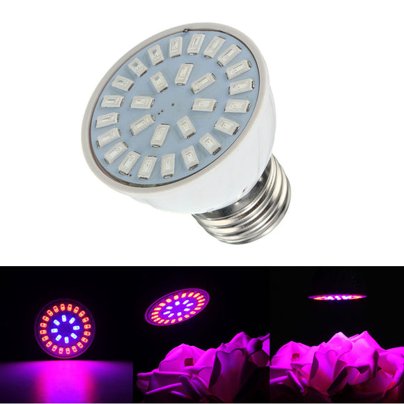 E27 4W LED Grow Light Planting Flower Lamp Bulb Full Spectrum Hydroponic