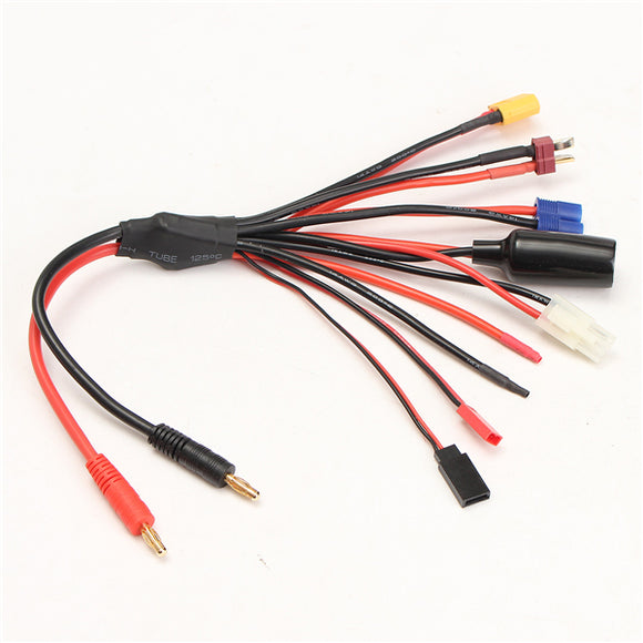8 in 1 Multifunctional Charger Plug Convert Cable For Lipo Battery