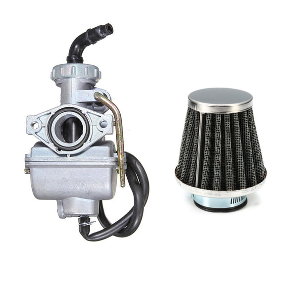 PZ20 PZ16 Carb Carburetor Air Filter For 49cc 70cc 90cc 100cc 110cc 125cc Chinese ATV Dirt Pit Bike Go Kart