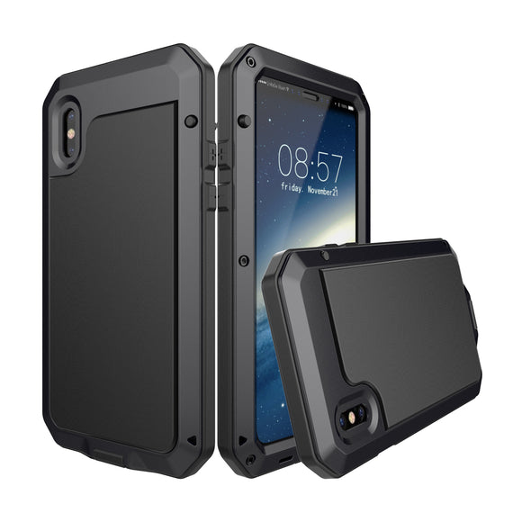 Aluminum Waterproof Shockproof Protective Case For iPhone X