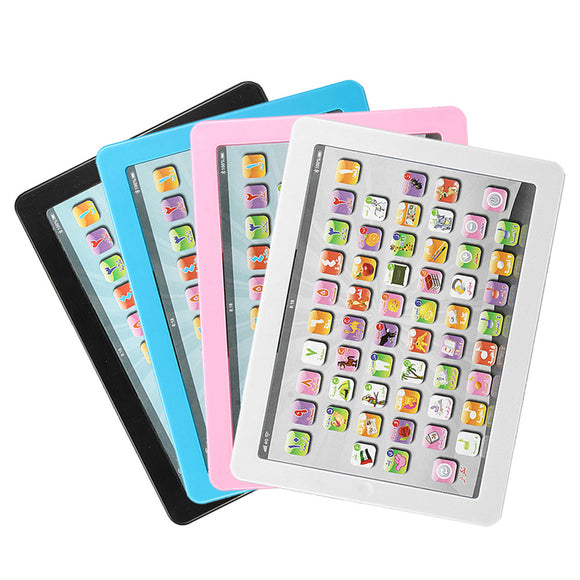 Plastic Arabic Learning Machine Early Education Simulation Children's Tablet PC Point Reader