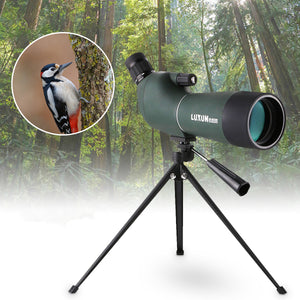 20-60x60mm Waterproof Zoom Spotting Scope Monocular Birdwatching Telescope Tripod