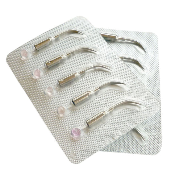 5Pcs Universal Disposable Ultrasonic Dental Tools Scaler Tips Remove The Gums Stones